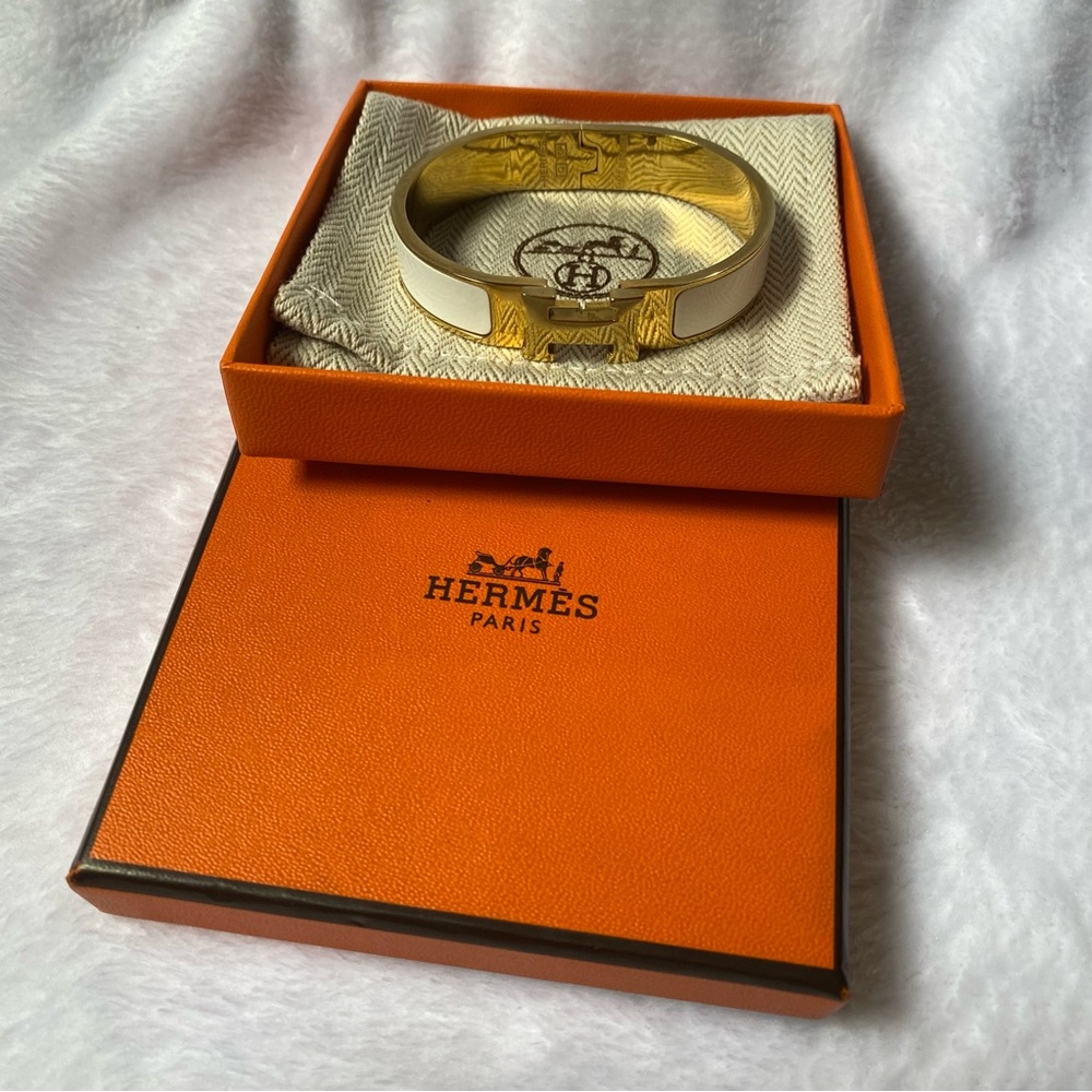 Hermes Clic H Bracelet w/ Box & Dust Bag
